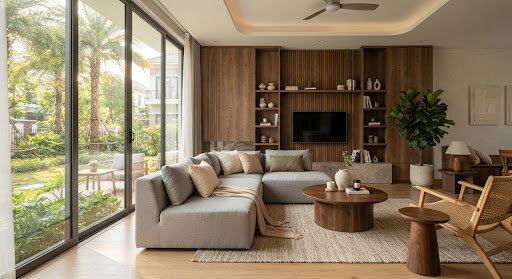 Biệt Thự Song Lập Japandi Hiện Đại